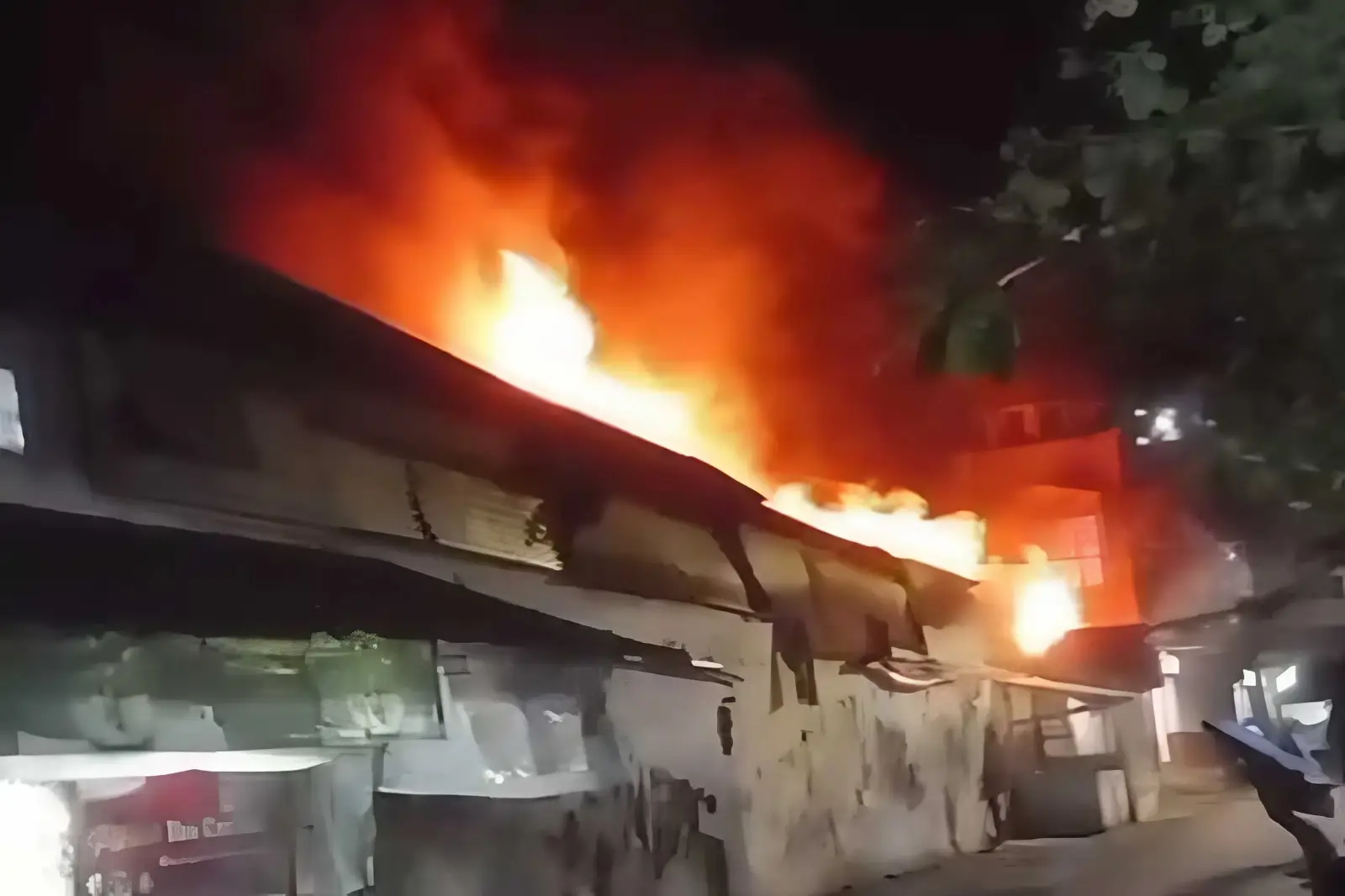 Pasar Rebo Purwakarta Kebakaran Saat Sahur