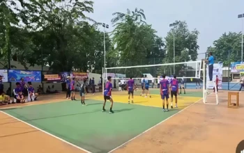 SMPN 4 Kotabaru Unjuk Gigi, Raih Juara 3 Voli Karawang