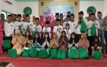 Sambut Ramadhan 1447 H, Polsek Citeureup Santuni 30 Anak Yatim dan Gelar Doa Bersama