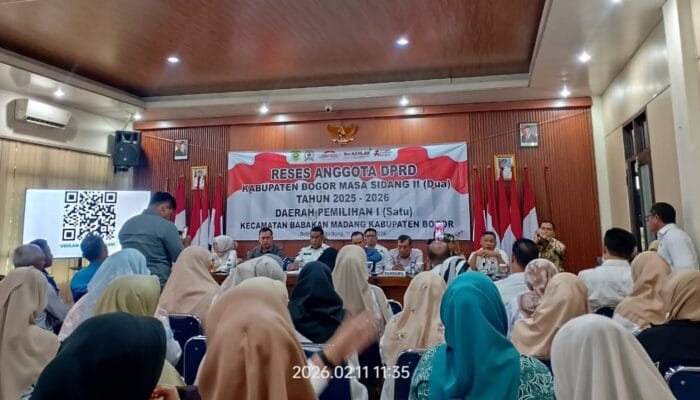 Serap Aspirasi Warga, Anggota DPRD Kabupaten Bogor Dapil l Gelar Reses Masa Sidang II di Kecamatan Babakan Madang