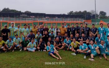 Sinergi Jelang Ramadhan, APDESI Kabupaten Bogor Gelar Laga Persahabatan dengan Polres Bogor, Polres Depok dan Kejari