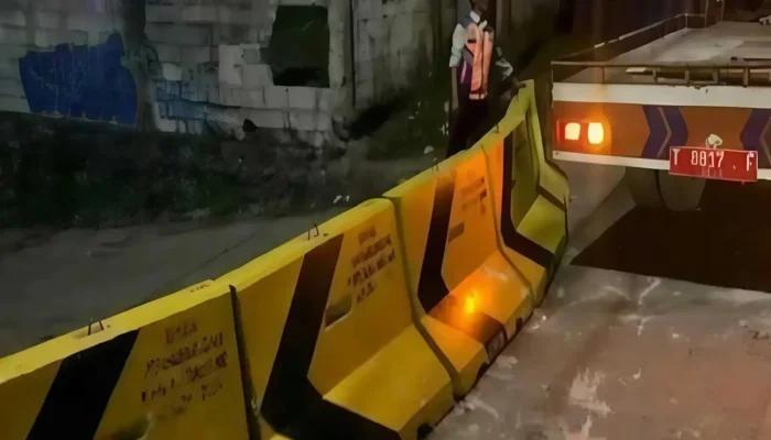 Tewaskan 3 Orang, Dishub Karawang Tutup Jalan Ini