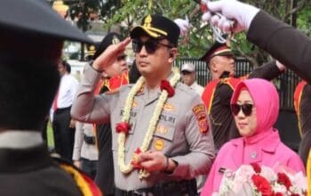 Tongkat Estafet Kepemimpinan Berlanjut, AKBP Sentot Kunto Wibowo Resmi Nakhodai Polres Sukabumi Kota