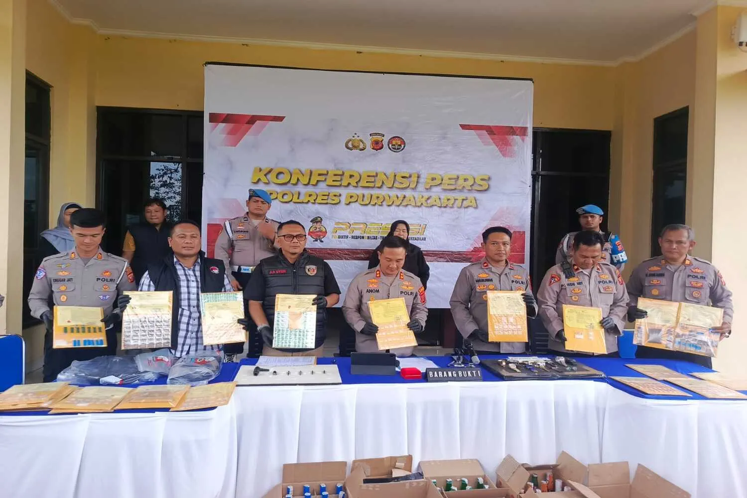 Awal 2026, Polisi Bongkar 26 Kasus Narkoba di Purwakarta