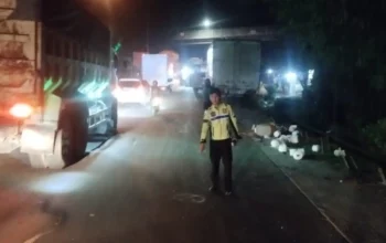 Kecelakaan di Sukatani Purwakarta, Polisi Langsung Olah TKP