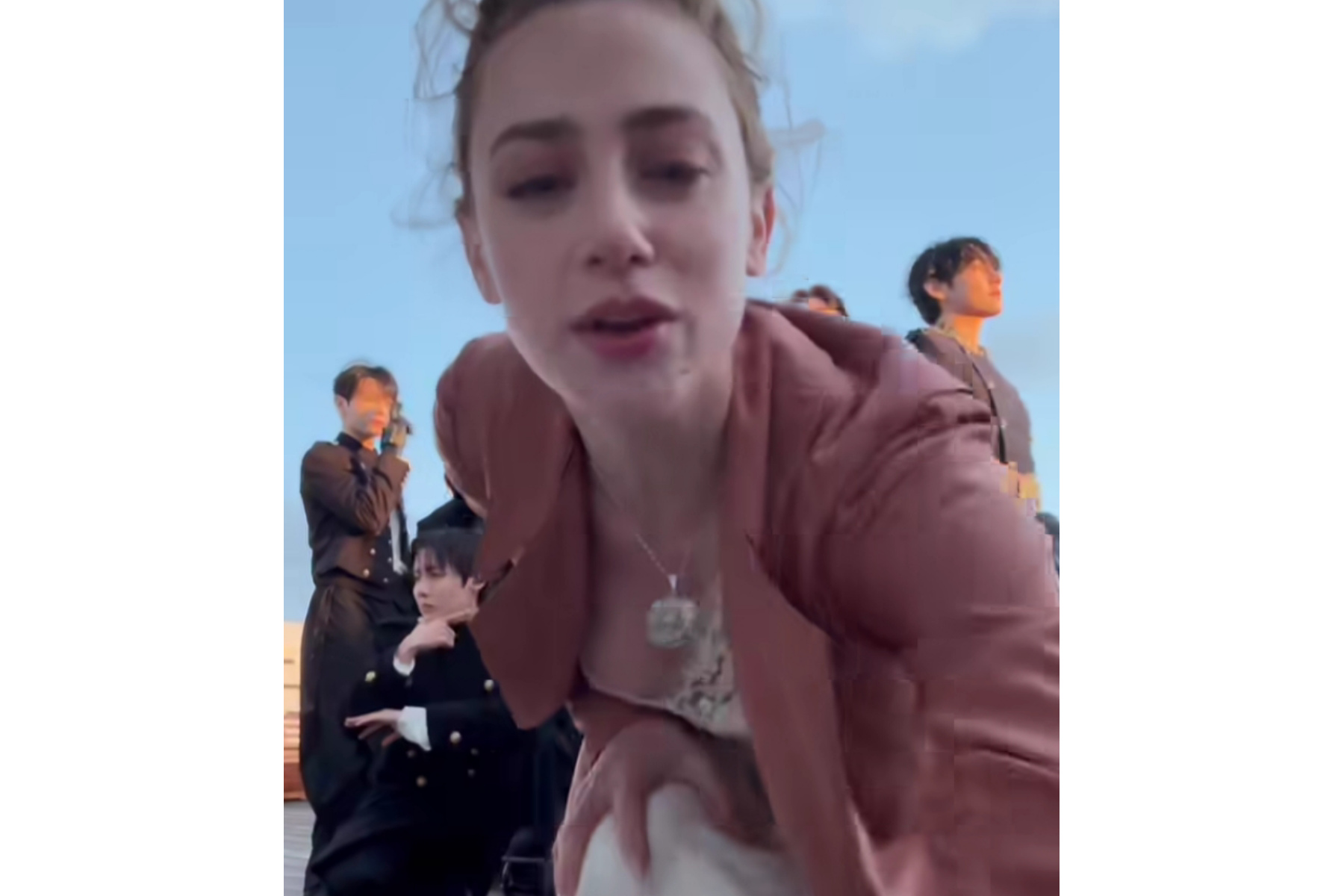 Kolaborasi Epik BTS dan Lili Reinhart dalam Video Musik 'SWIM'