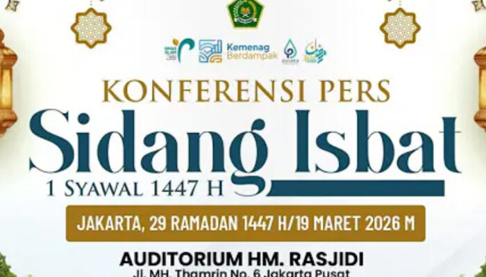 Link Live Streaming Sidang Isbat Idulfitri 2026: Lebaran Jatuh Tanggal Berapa?