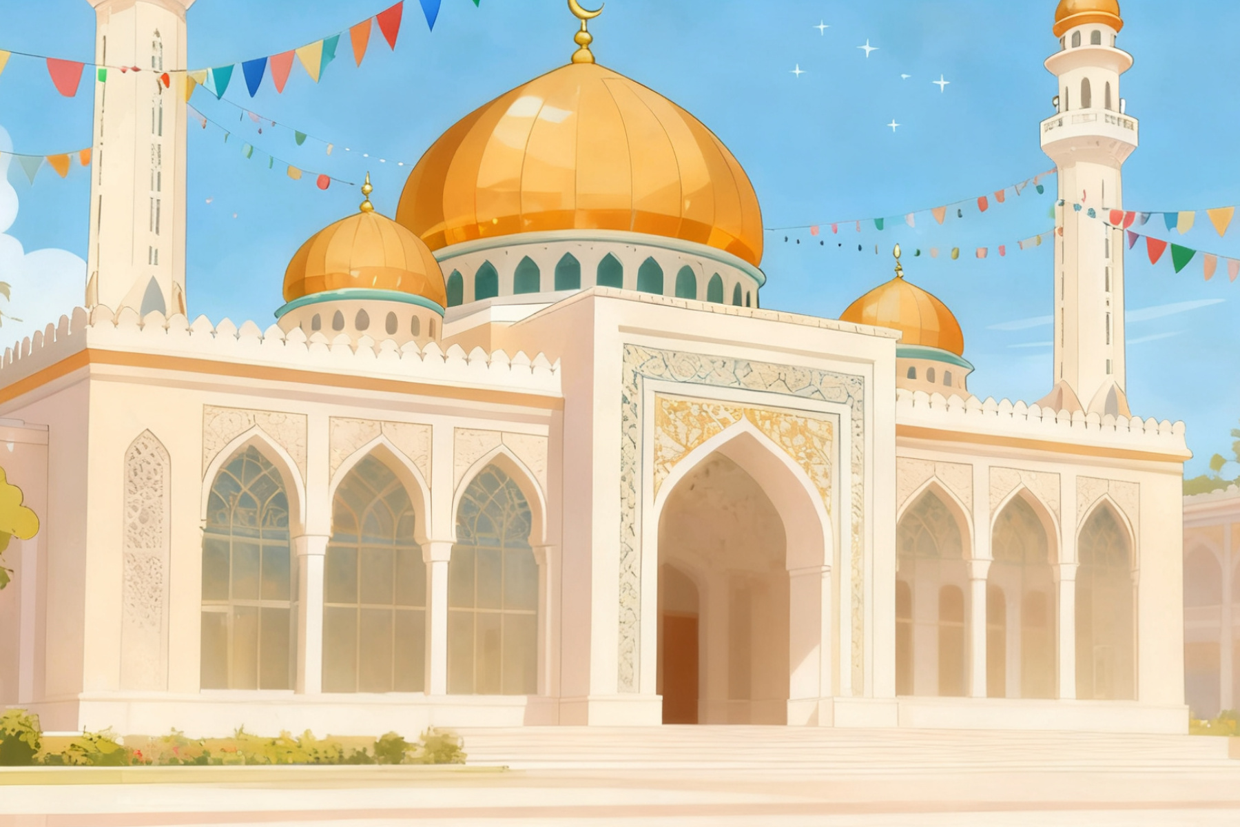 Niat dan Tata Cara Solat Idulfitri