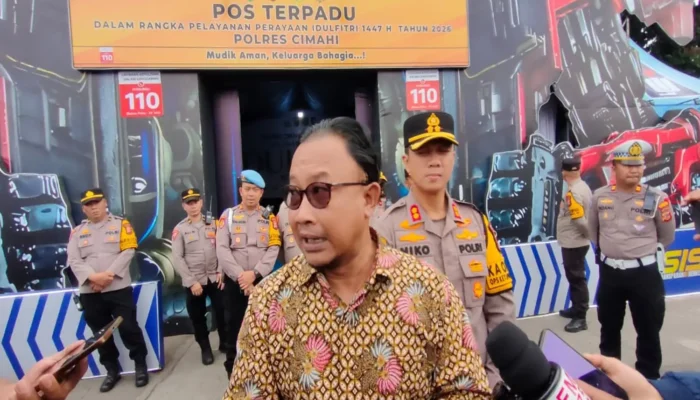 Pos Mudik Unik di Padalarang Bandung Barat Bikin Kompolnas Angkat Jempol