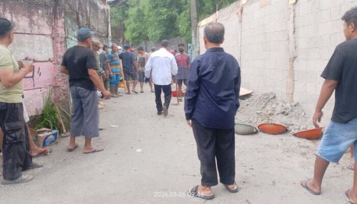 Puluhan Tahun Terisolasi Jalan Sempit, Akhirnya Akses Gang LDII RW 05 Desa Gunung Putri Diperlebar