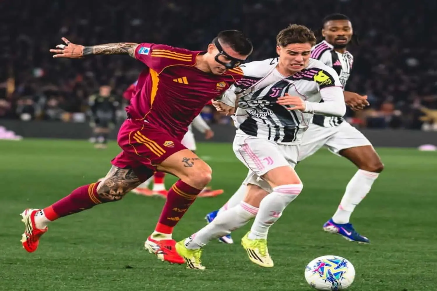 Roma vs Juventus 3-3: Panas hingga Detik Terakhir