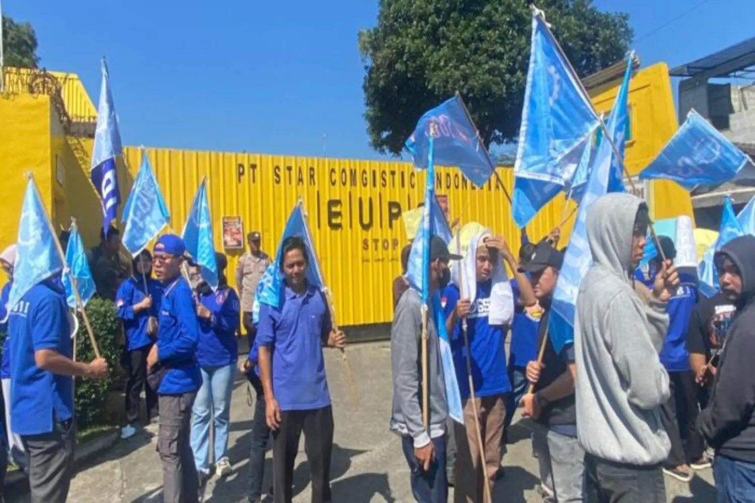 Skandal Lebaran Berdarah di Sukabumi, 75 Buruh PT Starcomgistic di PHK Saat Cuti, GSBI: Ini Kejahatan Kemanusiaan