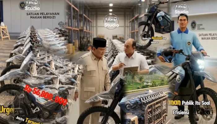 Badan Gizi Nasional Siapkan 70.000 Motor Listrik Rp56 Juta Per Unit Tuk MBG, Netizen: Gaji Guru Honorer Saja Masih Seret!