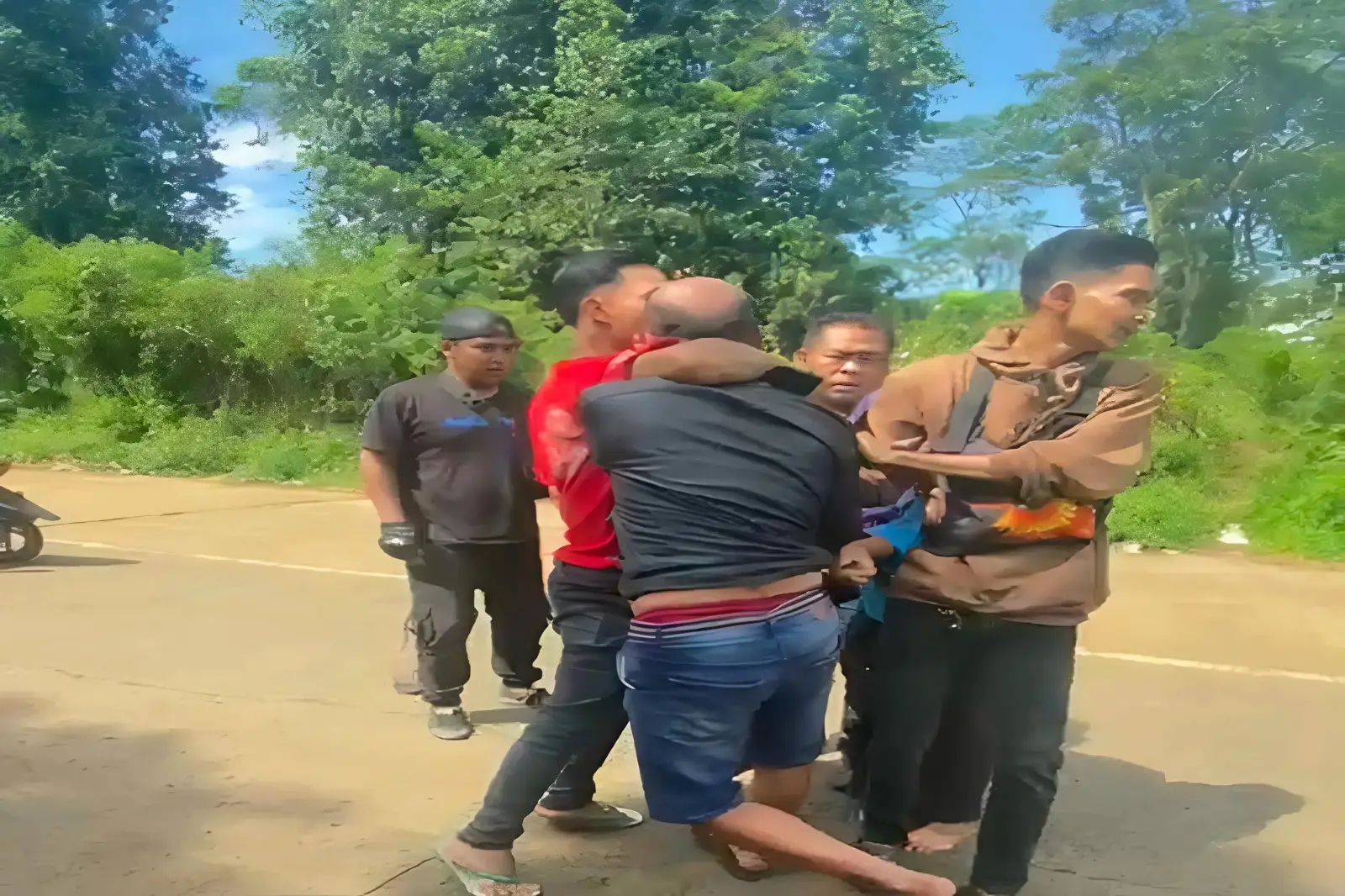 COD Berujung Petaka, Pencuri Motor Ditangkap Massa di Cianjur