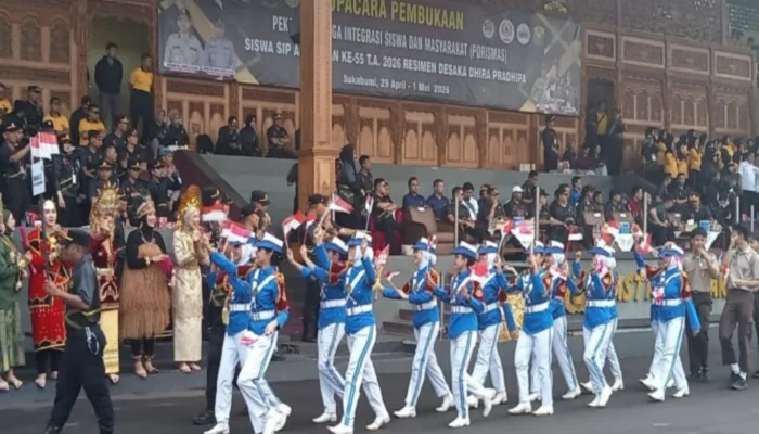 Gelorakan Semangat ‘Indonesia Emas’, Setukpa Lemdiklat Polri Gelar Porismas 2026 di Sukabumi