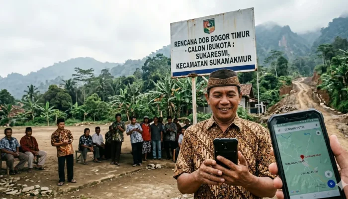 Ibukota Bogor Timur di Sukamakmur; Kades Gunung Putri Ingatkan Jangan Sampai Jadi Proyek ‘Kebut Semalam’ Tanpa Akses