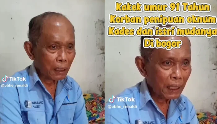 Kisah Pilu Kakek 91 Tahun di Kabupaten Bogor: Diduga Menjadi Salah Satu Korban Penipuan Oknum Kades Nagrak Sukaraja