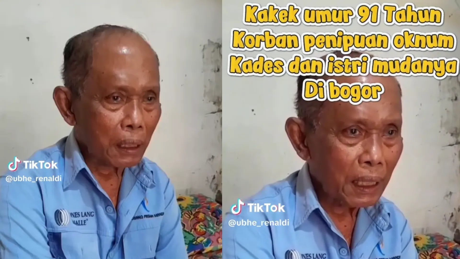 Kisah Pilu Kakek 91 Tahun di Kabupaten Bogor: Diduga Menjadi Salah Satu Korban Penipuan Oknum Kades Nagrak Sukaraja