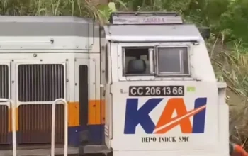 Longsor Hantam Jalur KA Bandung Barat, Sejumlah Perjalanan Dibatalkan