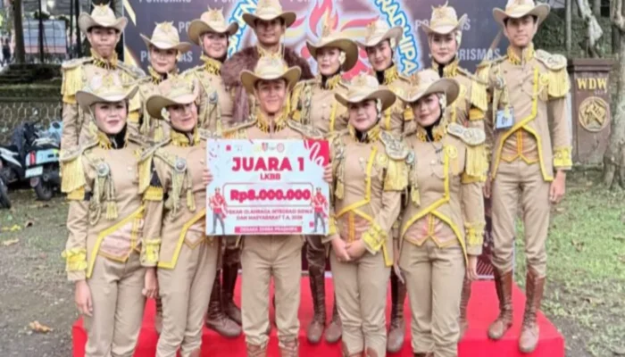 MAN 1 Kabupaten Sukabumi Sabet Gelar Juara Umum LKBB Porismas Setukpa Lemdiklat Polri 2026