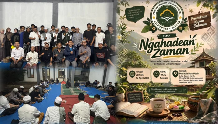 Ngahadean Zaman: Pemuda Muslim Limusnunggal Cileungsi Bedah Isu Sosial Lewat Dialog Reflektif