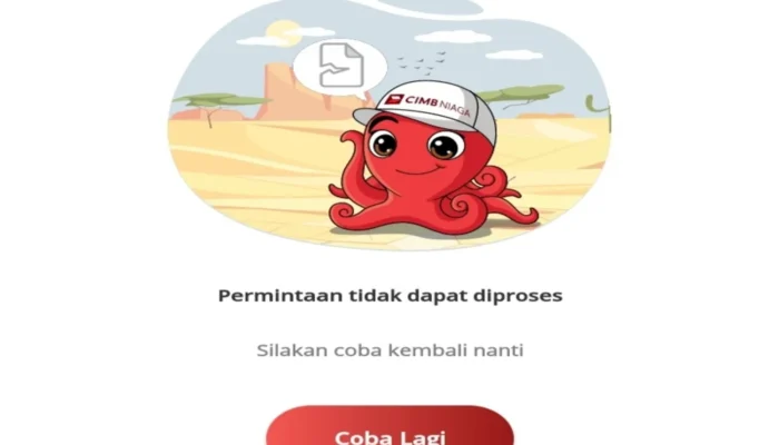 OCTO Mobile CIMB Niaga Error, Nasabah Kelimpungan
