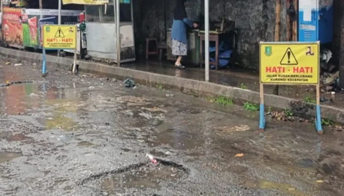 Prioritaskan Keselamatan Pengguna Jalan, DPUTR Kota Sukabumi Segera Perbaiki Jalan Ciaul Pasir