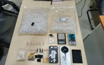 Razia Helm Berujung Tangkap Pengedar Sabu di Karawang