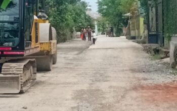 Pelaksana Proyek Pengecoran Jalan Malangnengah, Sukatani, Purwakarta Terancam Pemutusan Kontrak Kerja ?