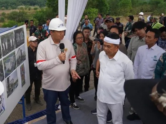 Menteri PKP dan Gubernur Jabar KDM Tinjau Lahan Rencana Pembangunan Apartemen Subsidi Bagi Buruh di Kawasan PT MOS