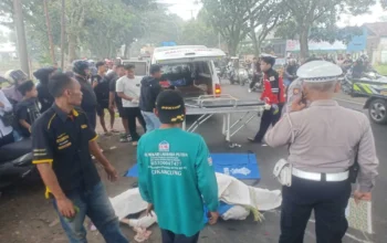 Tabrakan Maut Sore Hari di Cianjur, Satu Tewas, Satu Kritis