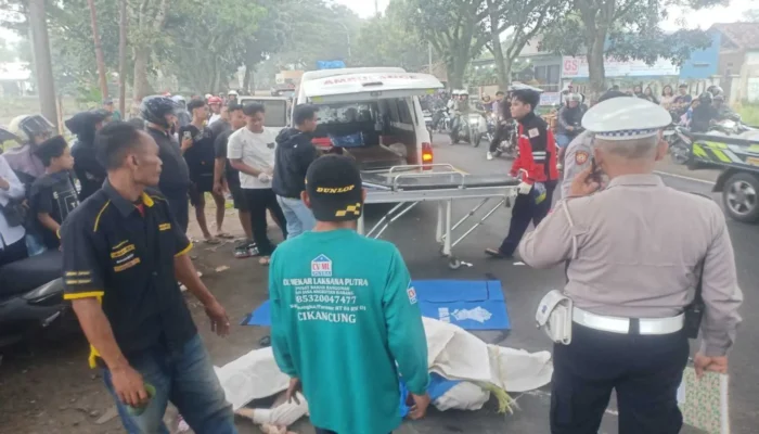 Tabrakan Maut Sore Hari di Cianjur, Satu Tewas, Satu Kritis