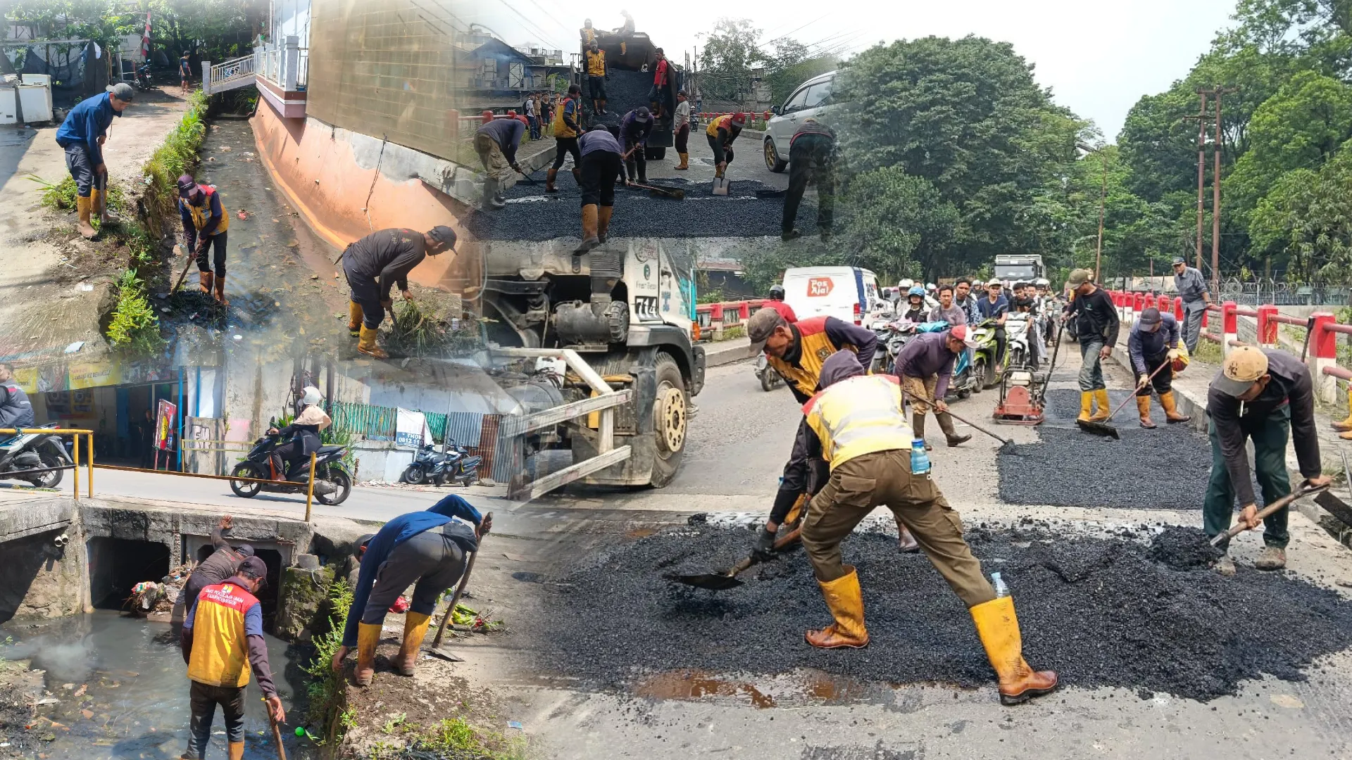 UPT Jalan Jembatan Wilayah IX Cileungsi Lakukan Pemeliharaan Jalan di Kecamatan Citeureup 1 UPT Jalan Jembatan Wilayah IX Cileungsi Lakukan Pemeliharaan Jalan di Kecamatan Citeureup