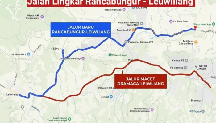 Update ​Terkini Progres Jalan Lingkar Rancabungur-Leuwiliang; Menanti SK Pengadaan Lahan