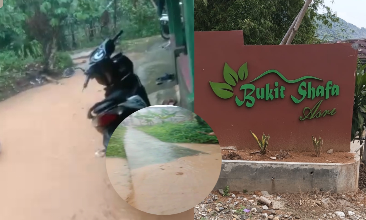 Warga Ciampea Bogor Mengeluhkan, Lumpur Proyek Perumahan Bukit Shafa Asri Masuk ke Halaman Rumah