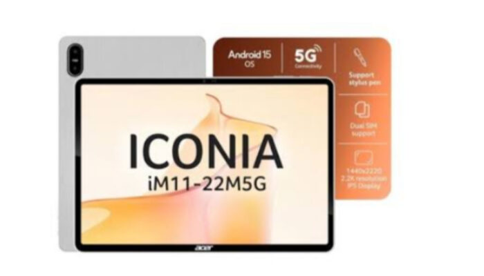 Acer Iconia iM11 5G Resmi Meluncur: Tablet Canggih Harga Terjangkau