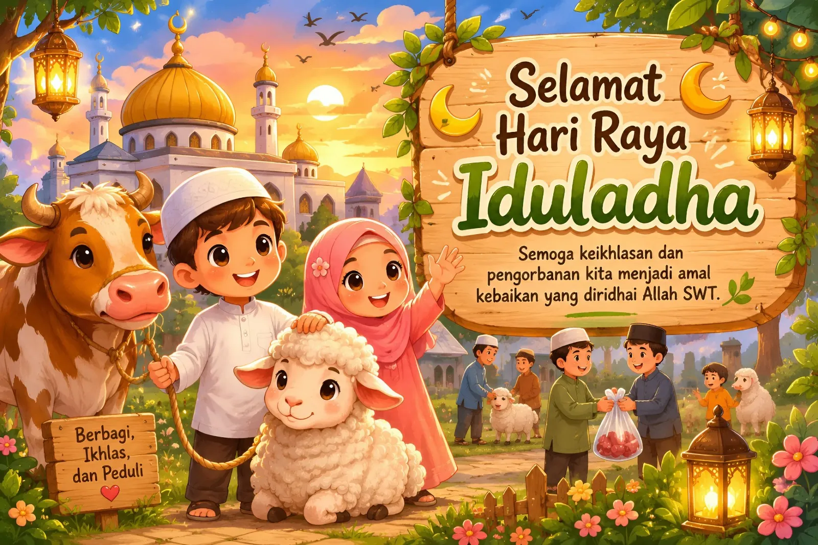 Anti Garing! 100 Ucapan Iduladha yang Lagi Viral