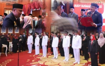 Bupati Bogor Lantik 32 Pejabat Baru, Warning Keras Soal Integritas Pelayanan Publik