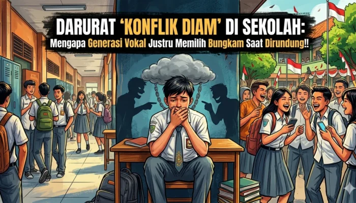 Darurat ‘Konflik Diam’ di Sekolah; Mengapa Generasi Vokal Justru Memilih Bungkam Saat Dirundung!!