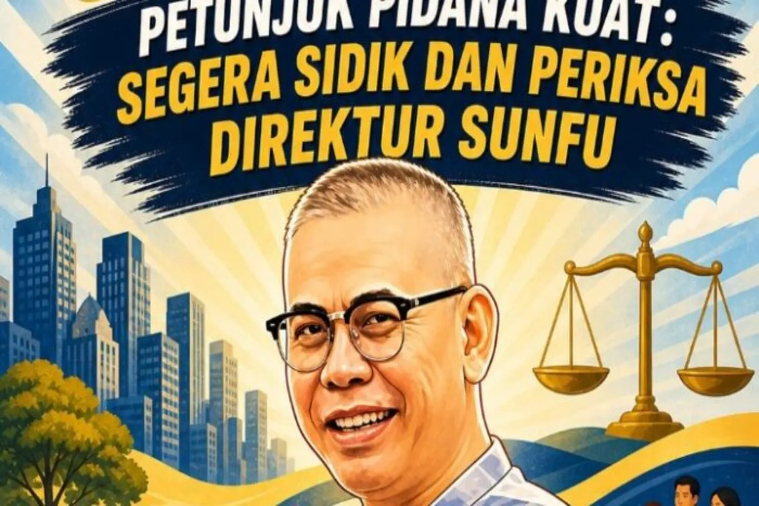 Fakta Sidak Terang, Petunjuk Pidana Kuat ; Segera Sidik dan Periksa Direktur PT Sunfu