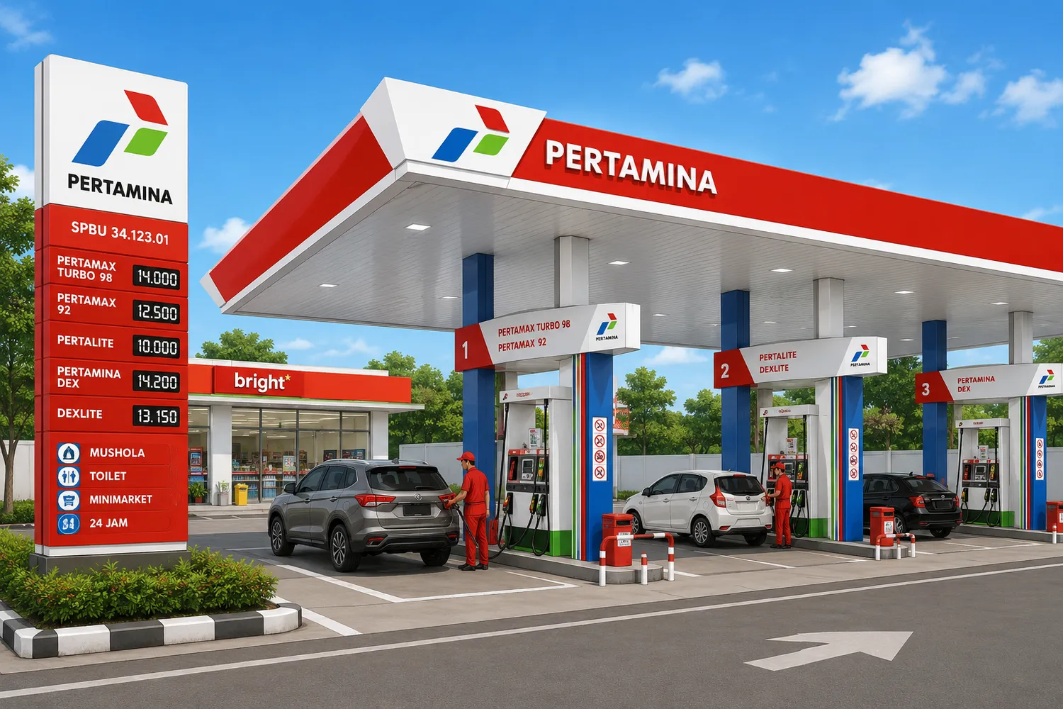 Harga BBM Pertamina Masih Bertahan hingga Sore Ini