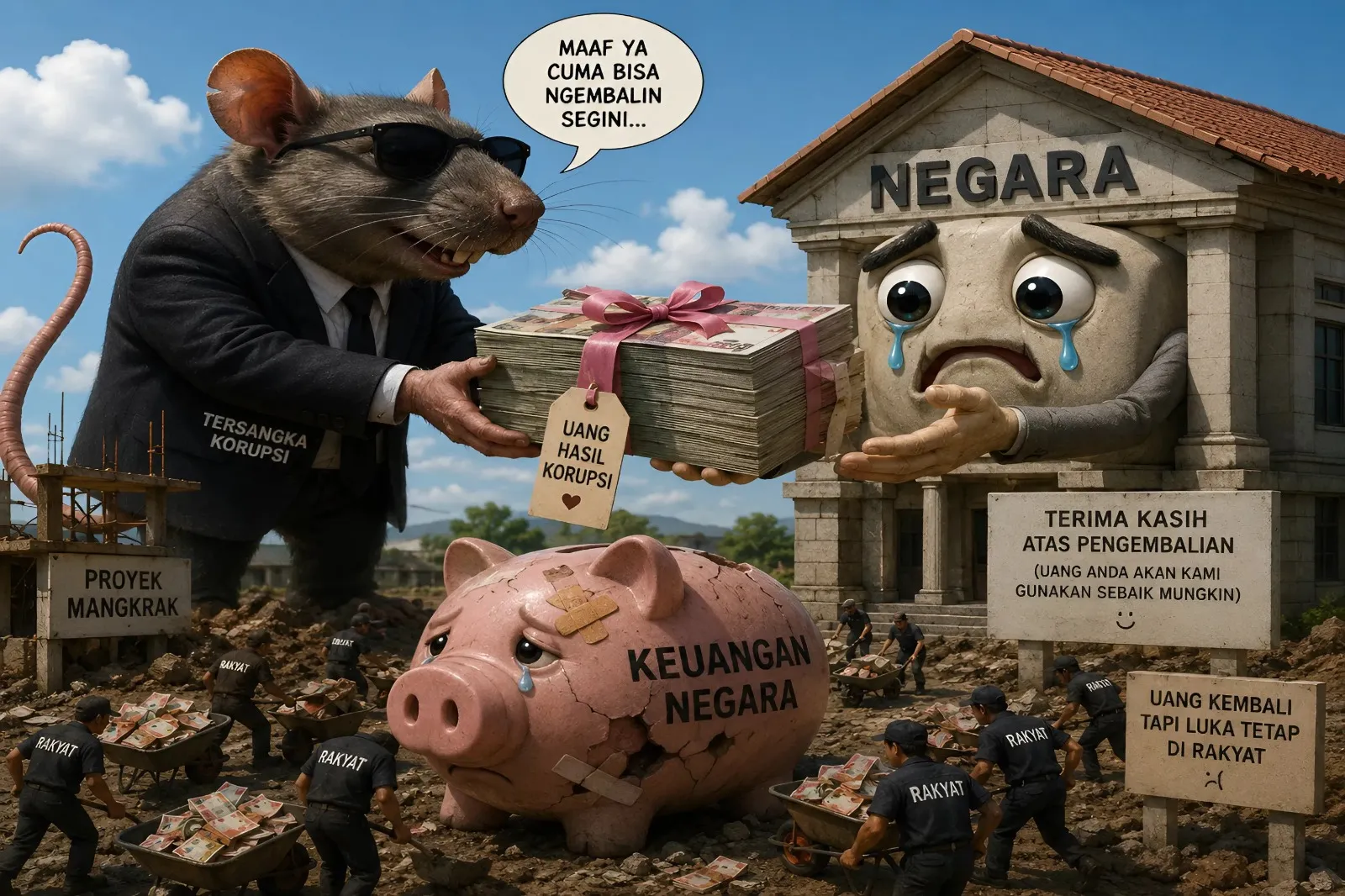 KMP Menilai Penghentian Penyelidikan Kasus Dugaan Korupsi 11 Desa di Purwakarta Perlu Dipertanggungjawabkan Secara Konkret Melalui Pengujian Hukum Secara Transparan dan Akuntabel