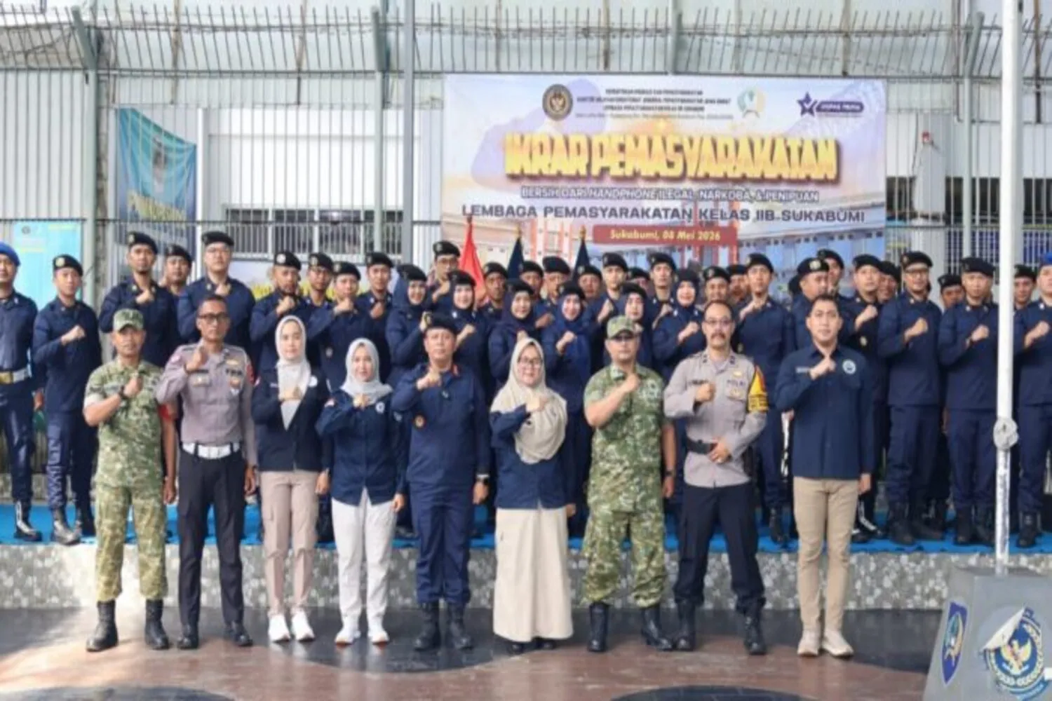 Kalapas Sukabumi: Integritas Harga Mati, Tidak Ada Toleransi Bagi Narkoba dan HP Ilegal!