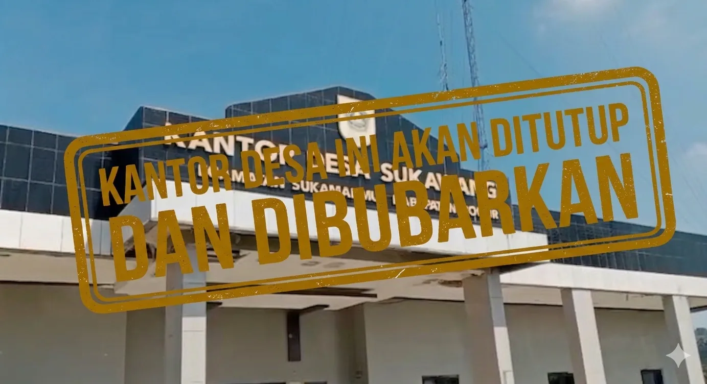 Kantor Desa Bakal Dibungkus Kain Putih, Warga di Kabupaten Bogor Ini Kompak Ancam Bubarkan Pemerintahan Desanya!!