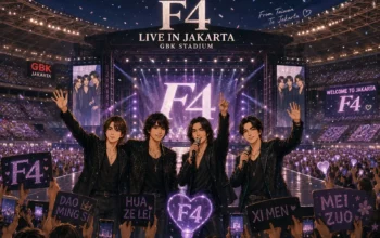 Konser F4 Jakarta Penantian Panjang 2 Dekade Lebih