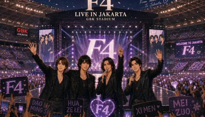 Konser F4 Jakarta: Penantian Panjang 2 Dekade Lebih