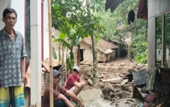 Longsor Terjang Kabupaten Cianjur, 4 Rumah Hancur