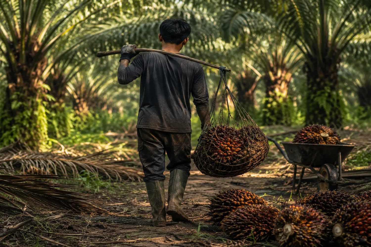 Memungut Harapan di Kebun Sawit