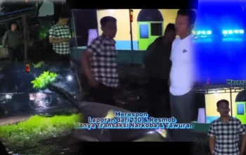 Menanggapi Laporan Hotline 110, Polsek Citeureup Sisir Lokasi Diduga Adanya Transaksi Narkoba dan Tawuran