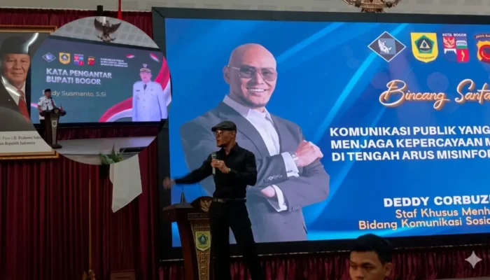 Momen Deddy Corbuzier Roasting Bupati Bogor Dalam Bincang Santai; Jujur, Saya Sangat Salut